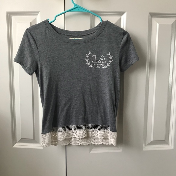Holister Grey t-shirt - Picture 1 of 4